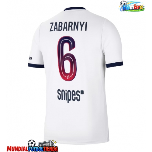 Camiseta Paris Saint-Germain Ilya Zabarnyi #6 Segunda Equipación Replica 2026-27 mangas cortas
